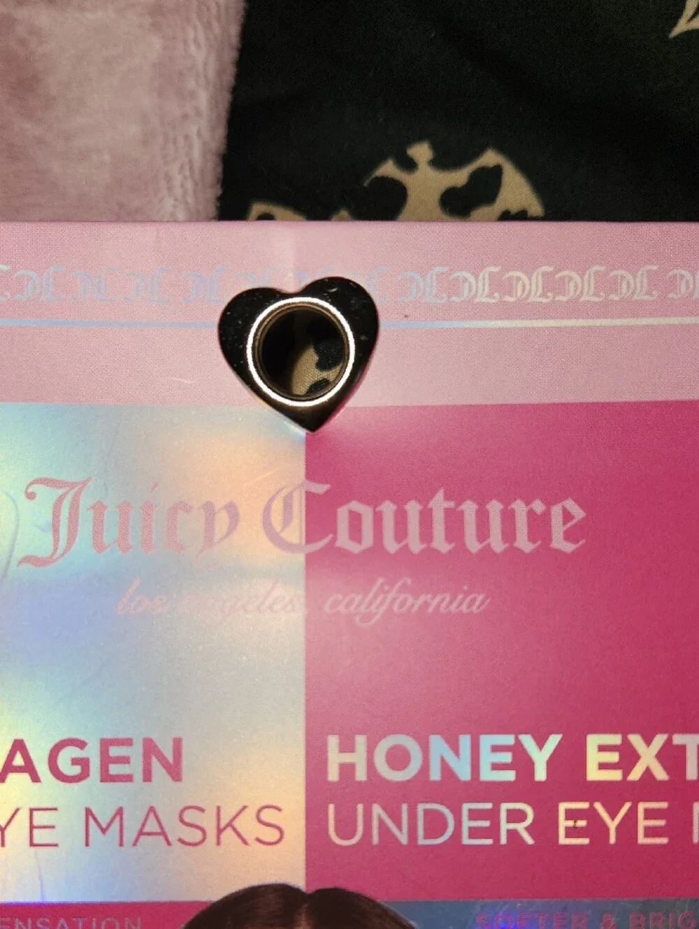 Juicy Couture Pink Collagen & Honey Extract Under Eye Masks - 12 Pack
